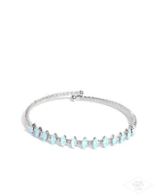 Load image into Gallery viewer, Dandy Dance - Blue Coil Bracelet - Pink Diamond 2025