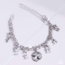 Load image into Gallery viewer, Yeehaw Yell White Charm Bracelet