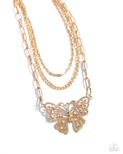 Load image into Gallery viewer, Winged Wonder - Gold Necklace