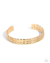 Load image into Gallery viewer, Come to Grips - Gold Bracelet