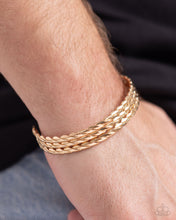 Load image into Gallery viewer, Come to Grips - Gold Bracelet