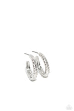 Load image into Gallery viewer, Curvy Charisma - Silver Earrings