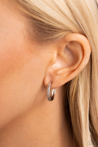 Curvy Charisma - Silver Earrings