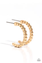Load image into Gallery viewer, Olympian Oath - Gold Hoop Earrings