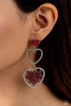 Load image into Gallery viewer, Couples Celebration - Red Earrings