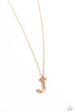 Load image into Gallery viewer, Leave Your Initials - Gold - J