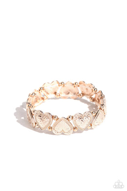 Date Night Deluxe - Rose Gold Bracelet