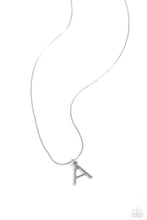 Load image into Gallery viewer, Letter of the Law - White - A Necklace