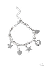 Load image into Gallery viewer, Legacy Letters - White - P Bracelet