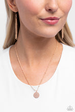 Load image into Gallery viewer, Initial Elegance - Rose Gold - A Necklace