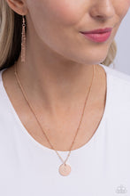 Load image into Gallery viewer, Initial Elegance - Rose Gold - F Necklace