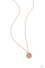 Load image into Gallery viewer, Initial Elegance - Rose Gold - G Necklace