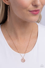 Load image into Gallery viewer, Initial Elegance - Rose Gold - G Necklace