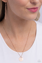 Load image into Gallery viewer, Initial Elegance - Rose Gold - I Necklace