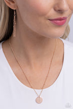 Load image into Gallery viewer, Initial Elegance - Rose Gold - J Necklace