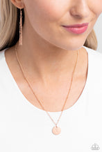 Load image into Gallery viewer, Initial Elegance - Rose Gold - T Necklace