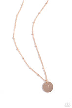 Load image into Gallery viewer, Initial Elegance - Rose Gold - Y Necklace