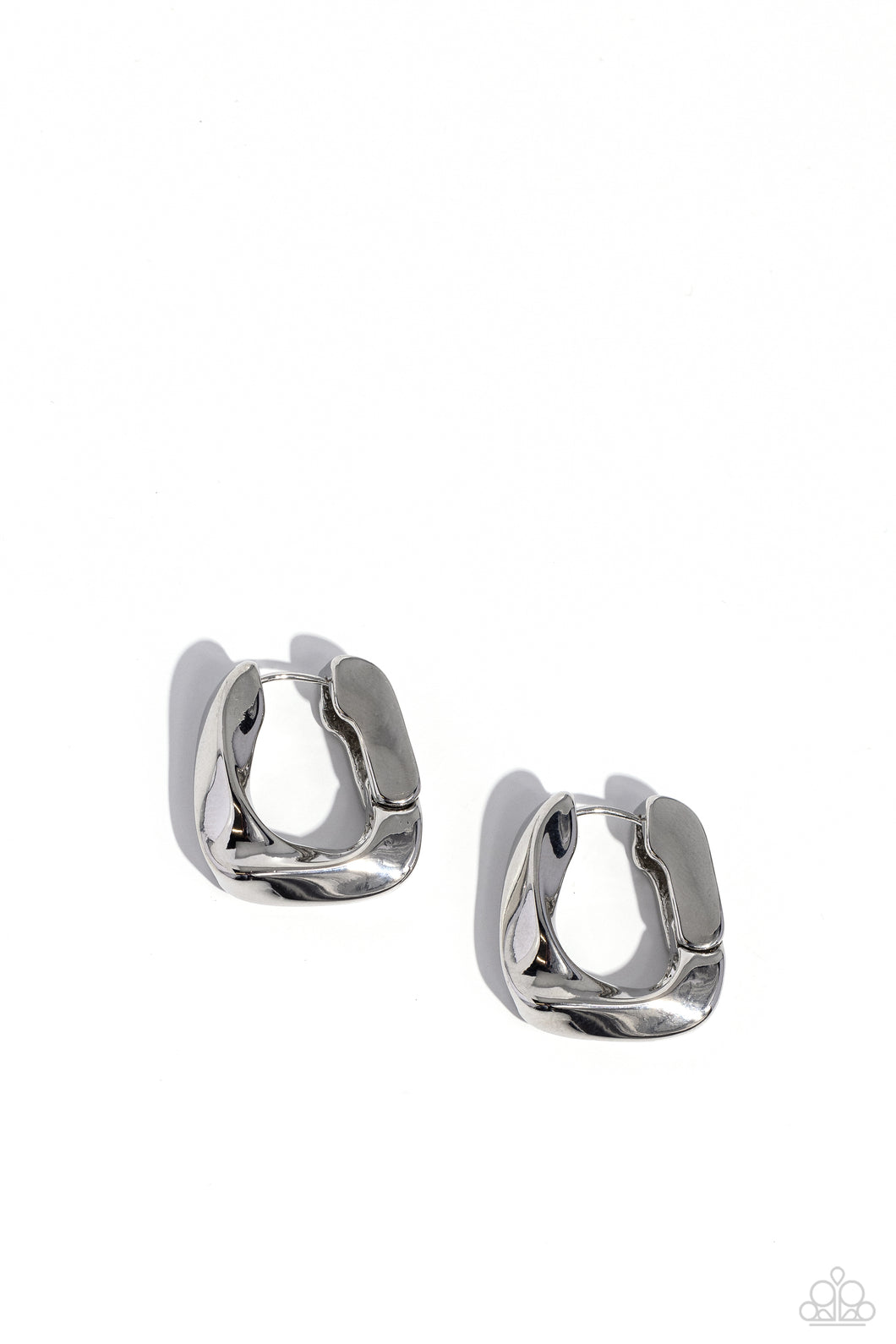 Asymmetric Advocate - Silver Earrings
