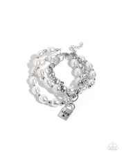 Load image into Gallery viewer, LOVE-Locked Legacy - White Bracelet