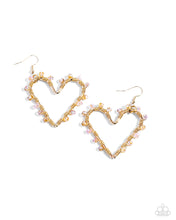 Load image into Gallery viewer, HEART of Your World - Gold Earring