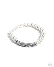 Load image into Gallery viewer, Elegance Embodied - White Bracelet