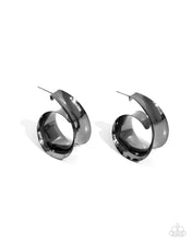 Load image into Gallery viewer, Curly Cadence - Black Earrings