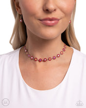 Load image into Gallery viewer, Floral Falsetto - Red Necklace