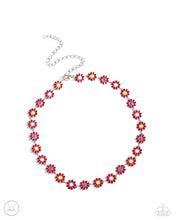 Load image into Gallery viewer, Floral Falsetto - Red Necklace