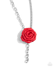 Load image into Gallery viewer, ROSE and Cons - Red Necklace