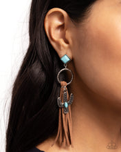 Load image into Gallery viewer, Southwestern Season - Brown Earrings