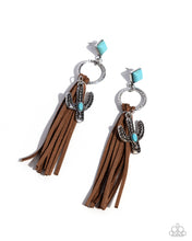 Load image into Gallery viewer, Southwestern Season - Brown Earrings