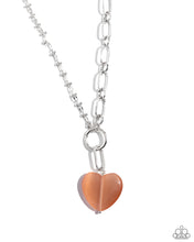Load image into Gallery viewer, Definition of HEART - Orange Necklace