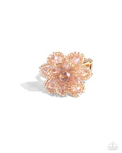 Load image into Gallery viewer, Beaded Boutonnière - Gold Ring