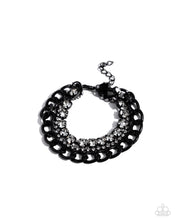 Load image into Gallery viewer, Colorful Canvas - Black Bracelet