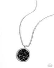 Load image into Gallery viewer, Pendant Puzzle - Black Necklace