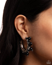 Load image into Gallery viewer, Elite Expense - Black Earrings