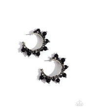 Load image into Gallery viewer, Elite Expense - Black Earrings