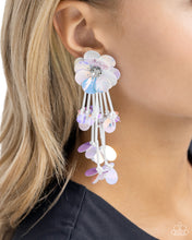 Load image into Gallery viewer, Floral Future - White Earrings