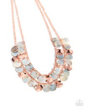 Load image into Gallery viewer, Flickering Finesse - Copper Necklace
