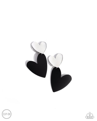 Romantic Occasion - Black Earrings
