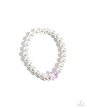 Load image into Gallery viewer, Cubed Charm - Purple Bracelet