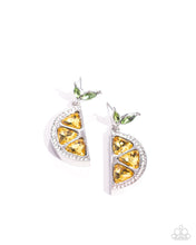 Load image into Gallery viewer, Lady Lemon - Yellow Earrings