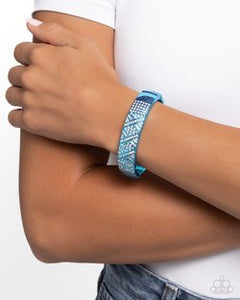 Refulgent Rebel - Blue Bracelet