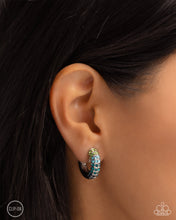 Load image into Gallery viewer, Ombré Observer - Blue Earrings