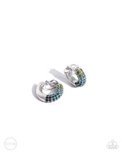 Load image into Gallery viewer, Ombré Observer - Blue Earrings