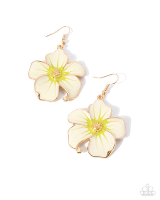 Floral Flavor - Gold Earrings