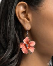 Load image into Gallery viewer, Floral Flavor - Orange Earrings