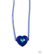 Load image into Gallery viewer, Locket Leisure - Blue Necklace