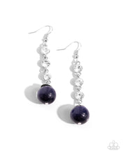 Load image into Gallery viewer, Classy Cadence - Blue Earrings