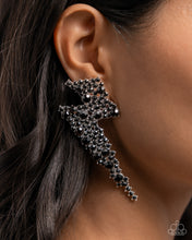 Load image into Gallery viewer, Electric Effulgence - Black Earrings